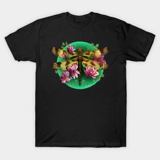 Halloween Pennant Dragonfly T-Shirt